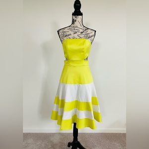 ALEXIS Women’s Simona Fit and Flare Cocktail Dress ; size SMALL  ; preowned